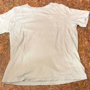 Nike kids baby blue tee-shirt